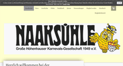 Desktop Screenshot of naaksuehle.de