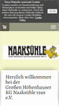 Mobile Screenshot of naaksuehle.de